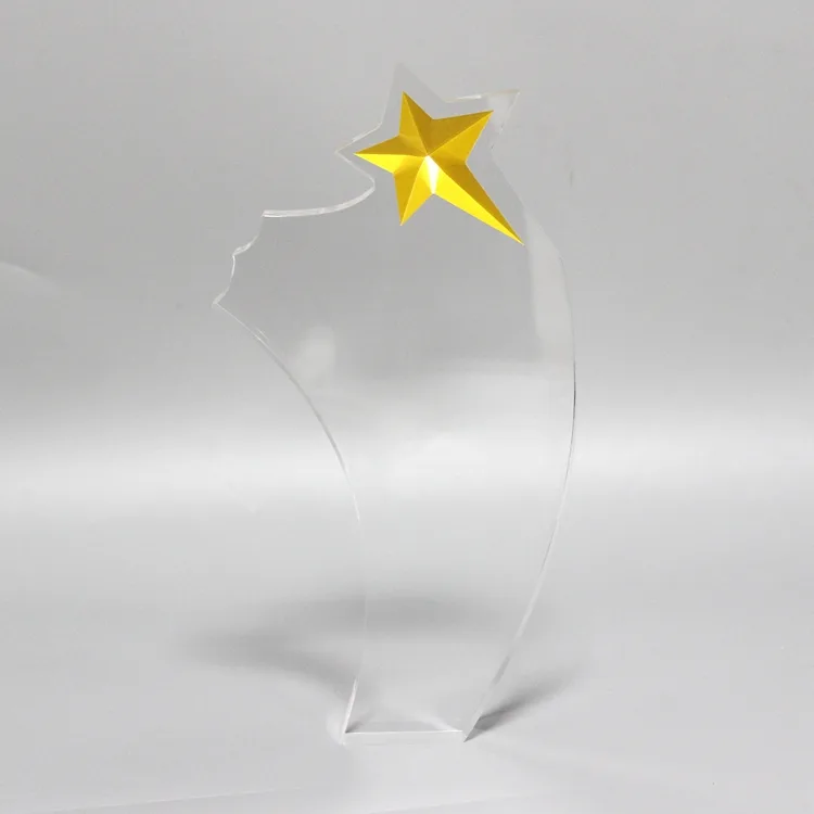 Wholesale Custom Unique Crystal Star & Column Award