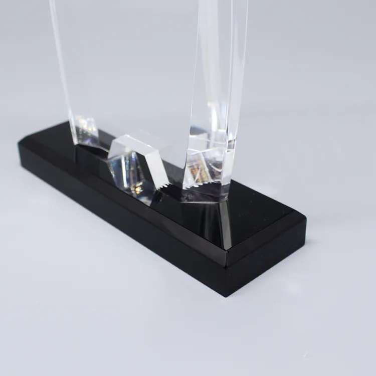 Baseball Golf Trophy Customised Blank Acrylic Trophies for Business Gift