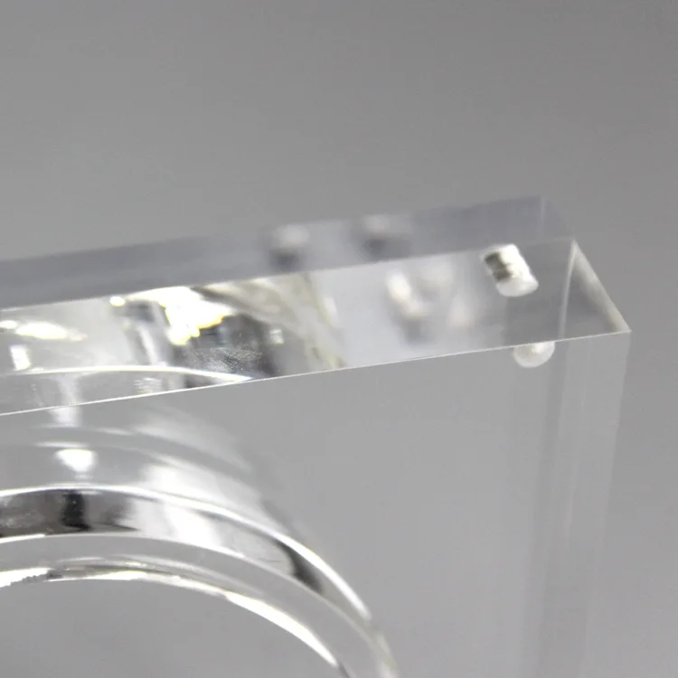 Customized Souvenirs Coin Display Holder Acrylic Magnet Coin Stands