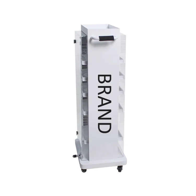 Customizable Cosmetic Display Stand for Beauty Products