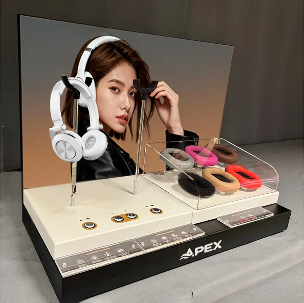 Elegant Acrylic Display Stand for Headphones