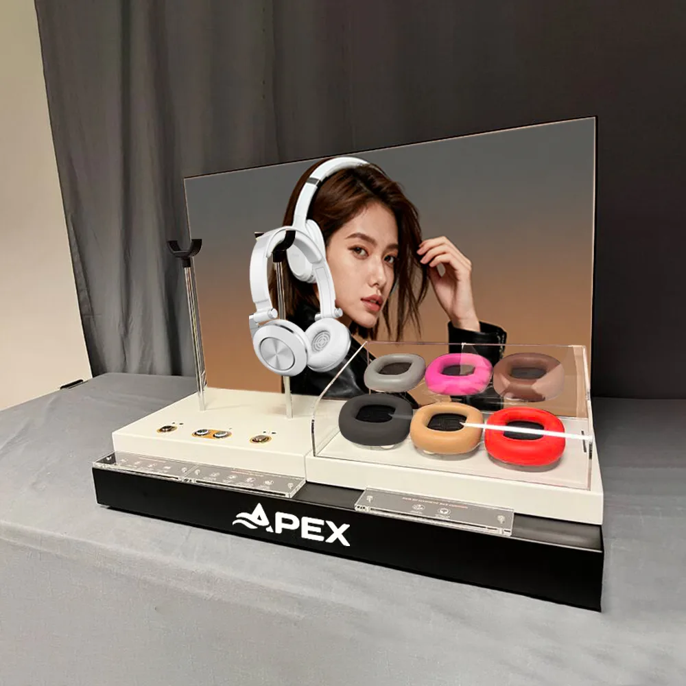 Elegant Acrylic Display Stand for Headphones
