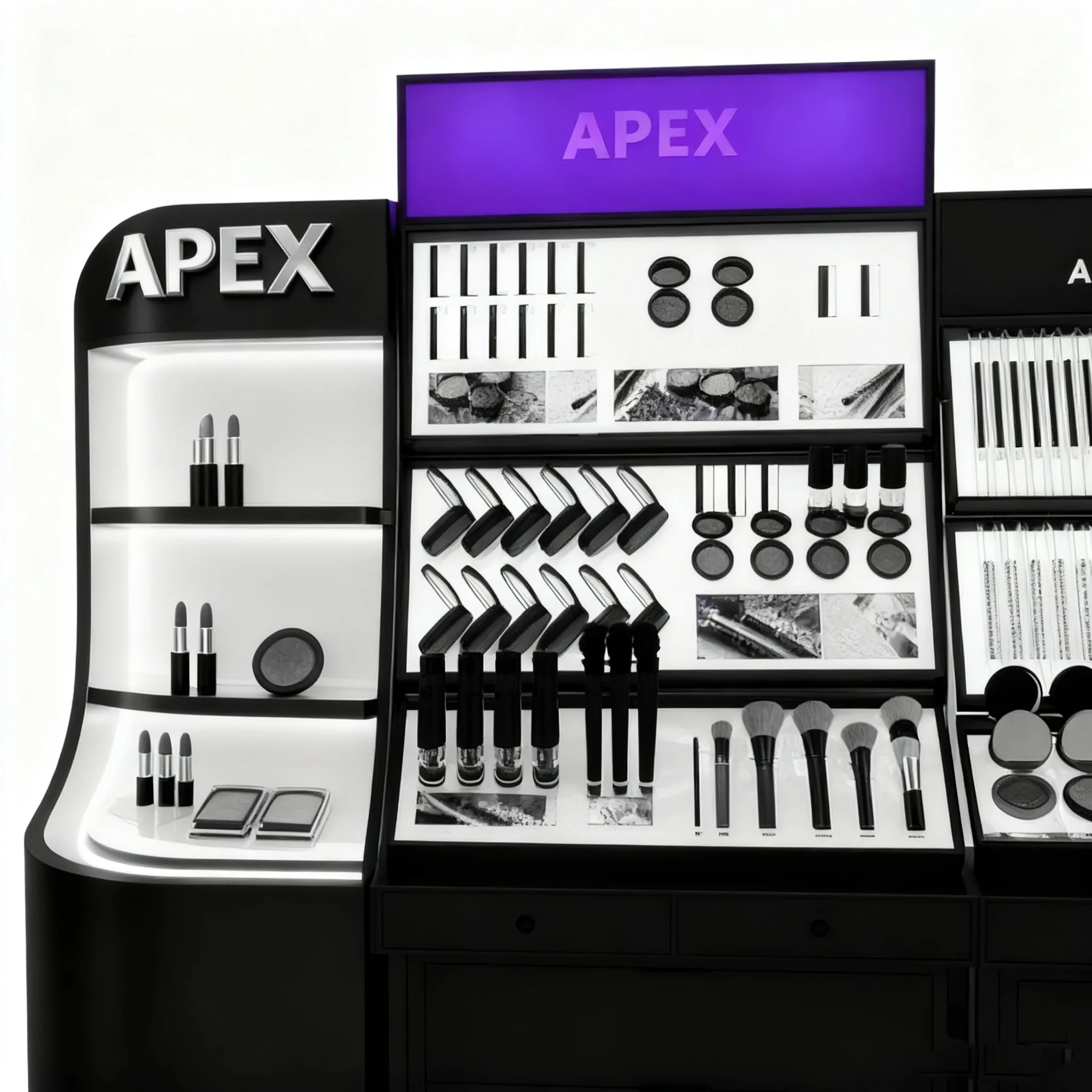 Custom Floor Cosmetic Display Furniture Solutions — Designed to Showcase Your Brand Beautifully