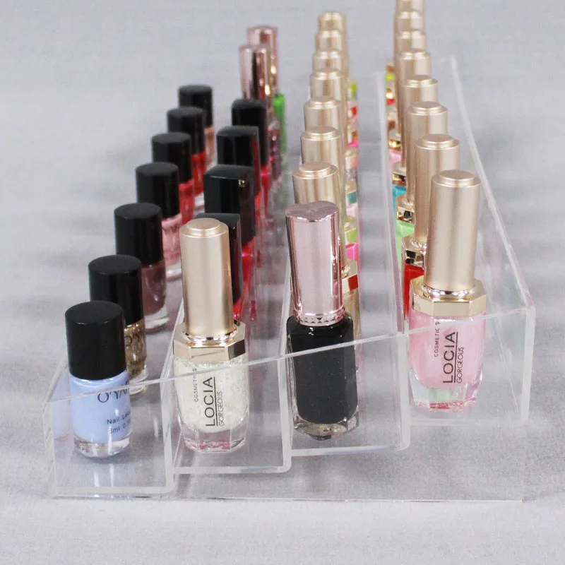 Expositores de acrílico para esmaltes — Suportes personalizados para lojas