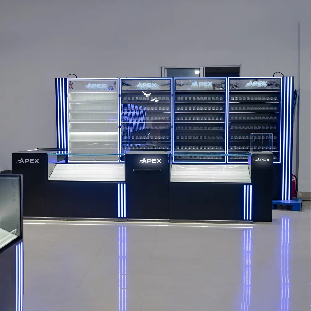 Complete Vape Shop Display Solutions – Custom Cabinets for a Seamless Retail Experience