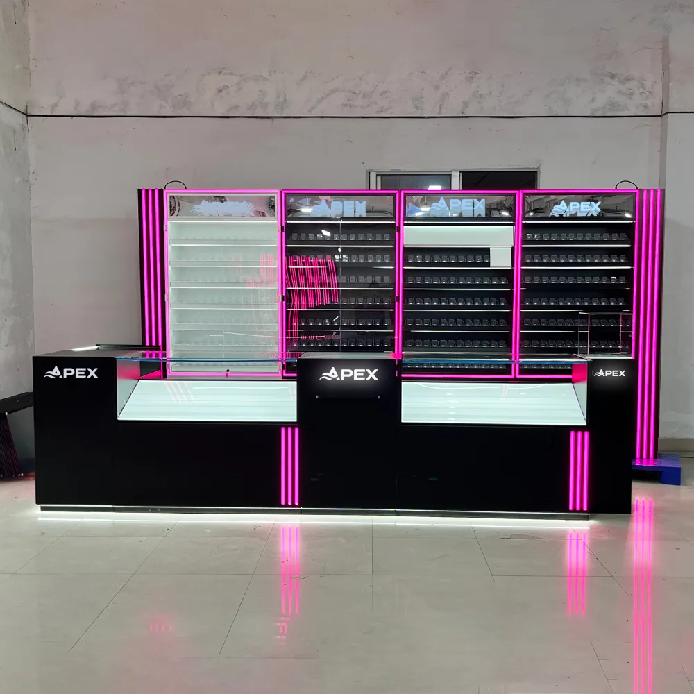 Complete Vape Shop Display Solutions – Custom Cabinets for a Seamless Retail Experience