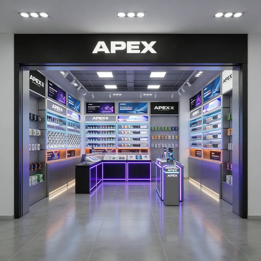 Vape Store Turnkey Solution – Complete Smoke Shop Display & Retail Fixtures Custom Design