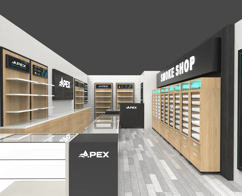 Build Your Premium Vape Shop with Custom Full-Store Display Solutions
