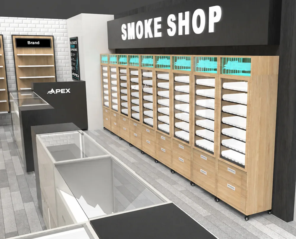 Build Your Premium Vape Shop with Custom Full-Store Display Solutions